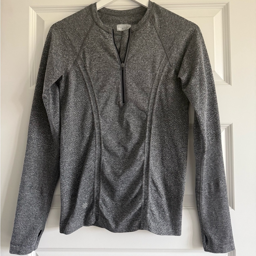 Athleta Tracker Half Zip Running Top
